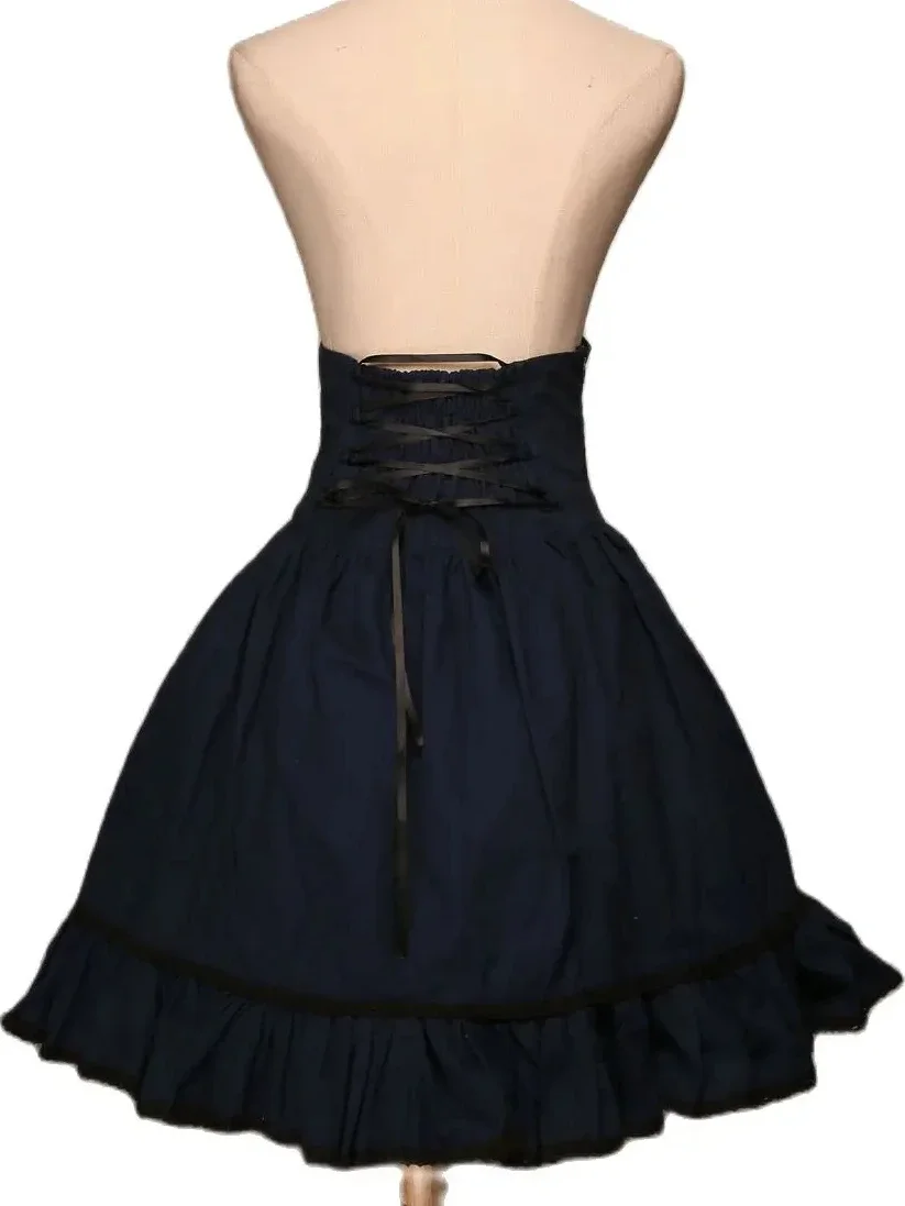 Gothic Lolita Dress Cross Regression Victorian Vintage SK Lolita Skirt
