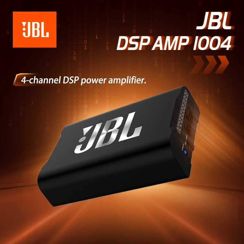 Amplificador de Áudio para Carro JBL 4 Canais 12V Classe AB Amplificador de Potência Amplificador Estéreo Alto-falante Tweeter Médio Subwoofer