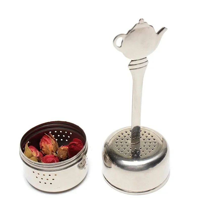 304 Stainless Steel Hot-Tea Filter Home Kitchen Accessories Tea Strainer Tea Infuser Filter Seasoning Ball Loose Tea-Leaf Spice