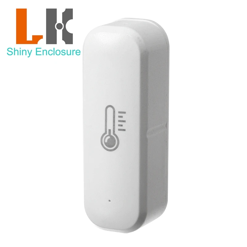 70.3x24.4x20.4mm Temperature Humidity Plastic Assembly Enclosure Smart Sensor Housing Plastic Cover Box