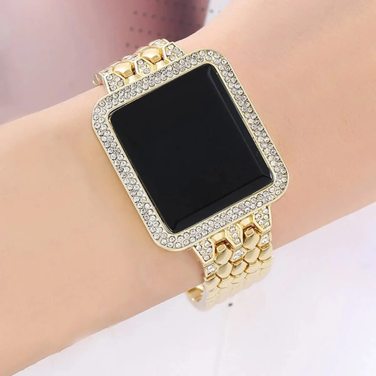 Sifang Digital Display Electronic Watch Bracelet Set