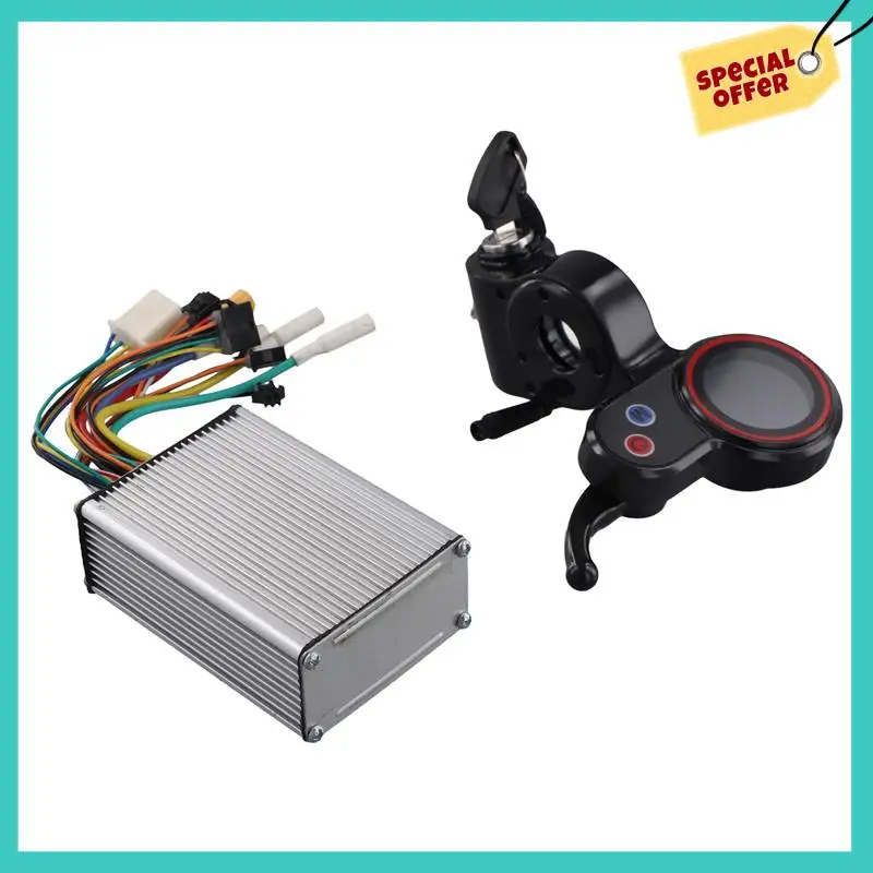 

-ABHW Electric Scooter Parts LCD Display For Hitway H5 Electric Scooter Display With Locking Instrument Dashboard Accessories