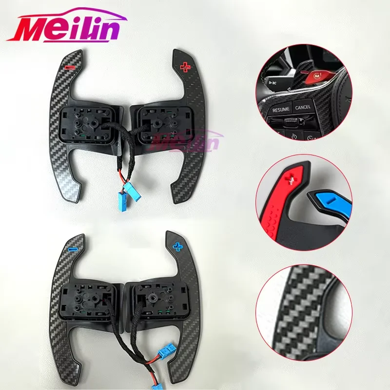 

Рычаг переключения передач из углеродного волокна для BMW F30 F31 F32 F10 F20 G30 G20, аксессуары для удлинения рулевого колеса