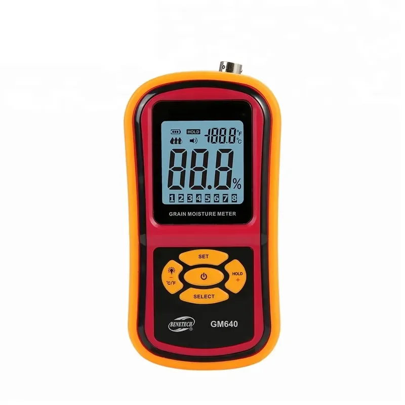 GM640 Digital Handheld Grain Moisture Meter Multi Food Processing