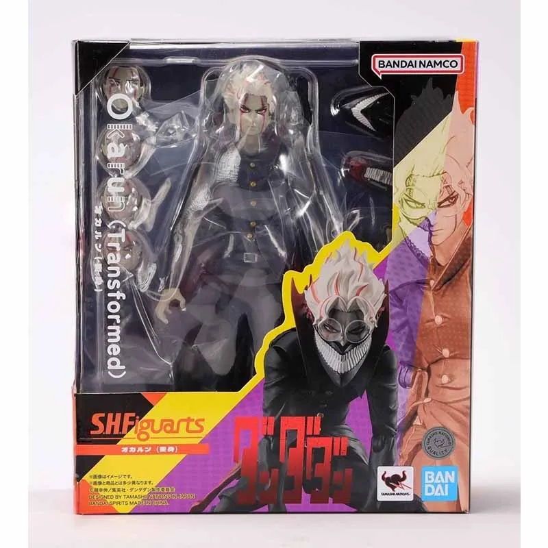 Bandai original shf anime figura dandadan takakura ken conjunta modelo móvel ação brinquedos colecionáveis presente para crianças ornamentos