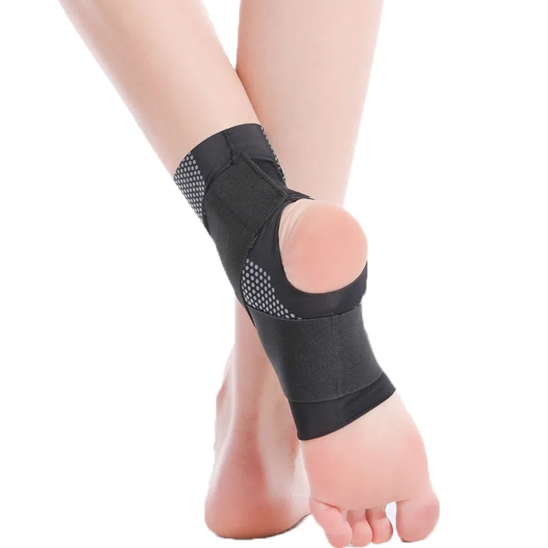 Ankle Support Adjustable Sports Anti Sprain 1Piece Ankle Protector Stabilizer Bandage Strap Fixed Basketball Running Ankle Guard