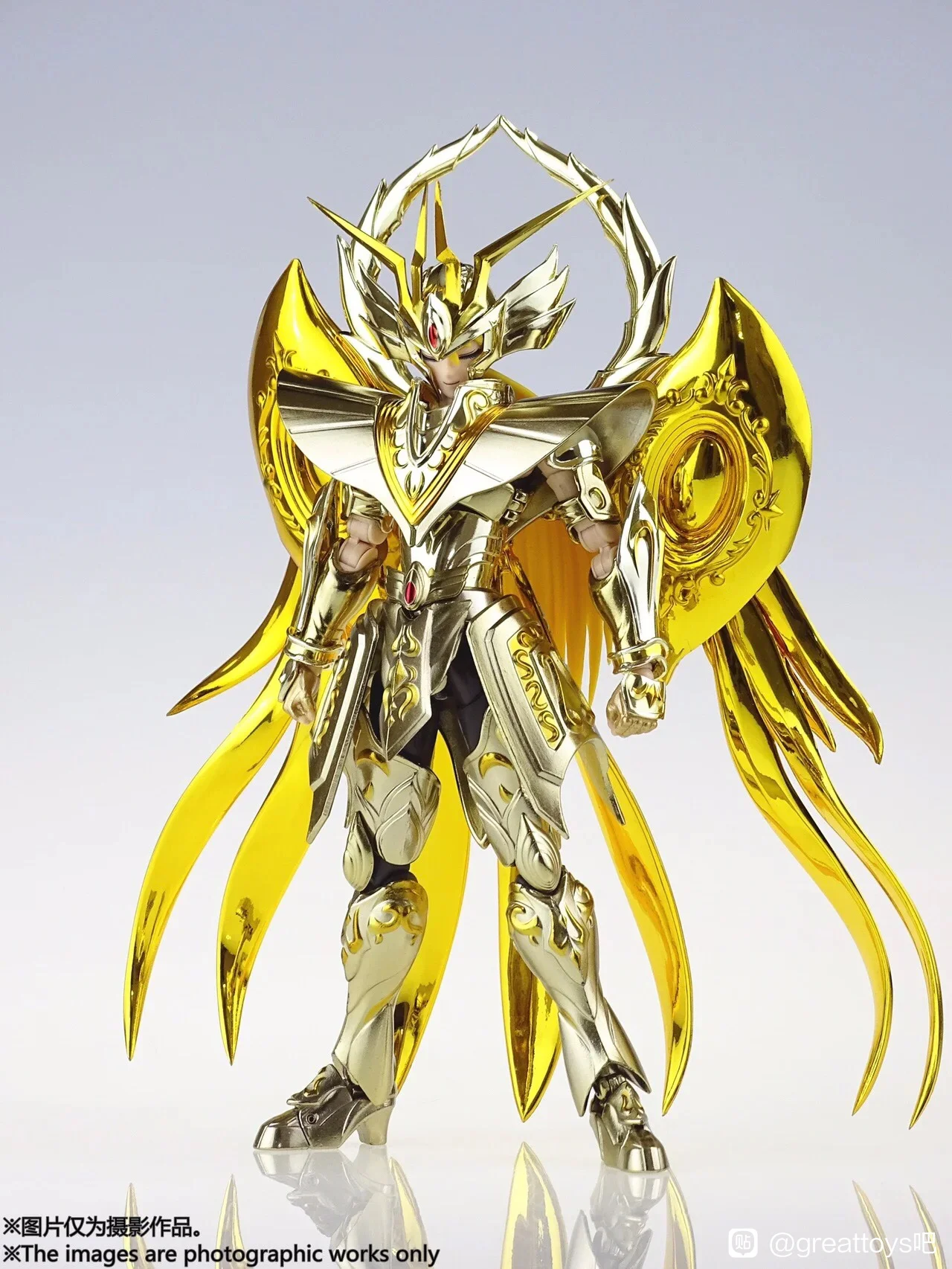 Jmodel/J Model/JM Saint Seiya Myth Cloth EX Virgo Shaka Dark SOG/Soul of God Gold Knights of The Zodiac Action Figure