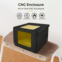 TWO TREES Laser Engraver Enclosure with Vent for 3018 Milling Machine Eye Protection 520x475x405mm Protective Cover Fireproof