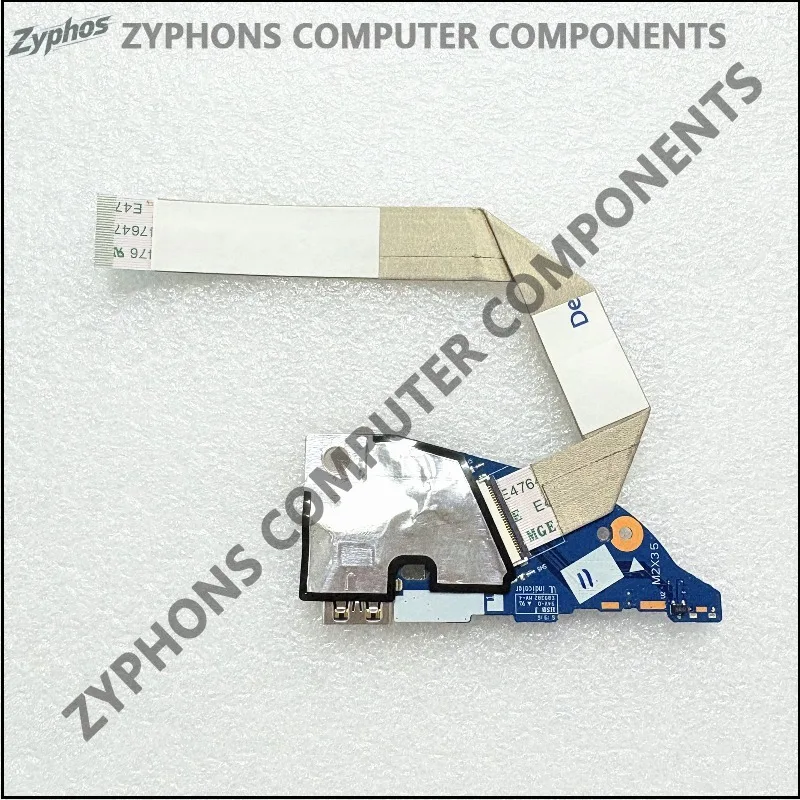 New USB SD Card Reader Board For Lenovo Yoga 530-14IKB EYG10 Switch Power Button Flex Cable 5C50R08719 NS-B601 Repair Part