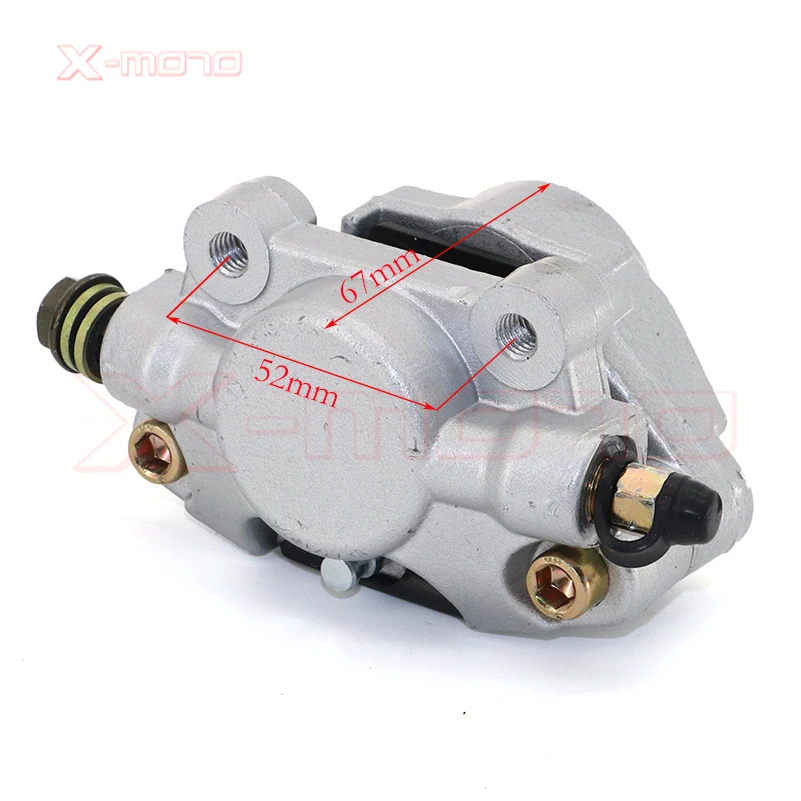 Nowy tylny zacisk hamulca tarczowego Klocki hamulca tylnego Hydrauliczna pompa zacisku hamulca pasująca do 150cc 250cc Bull Quad Dirt Bike ATV — zdjęcie 3