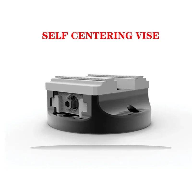 Self-centering five-axis vise 45° sawtooth CNC special-purpose synchronous motion seeking precision four-axis vise fixture