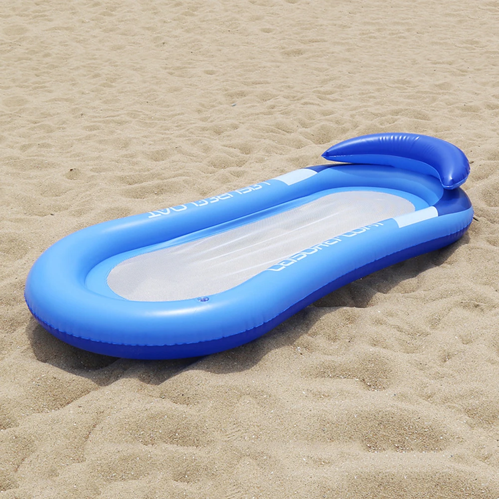 Water Floating Lounge Inflatable Sleeping Cushion for Summer Swimming Pool Relax Kids Inflatable Floating Row