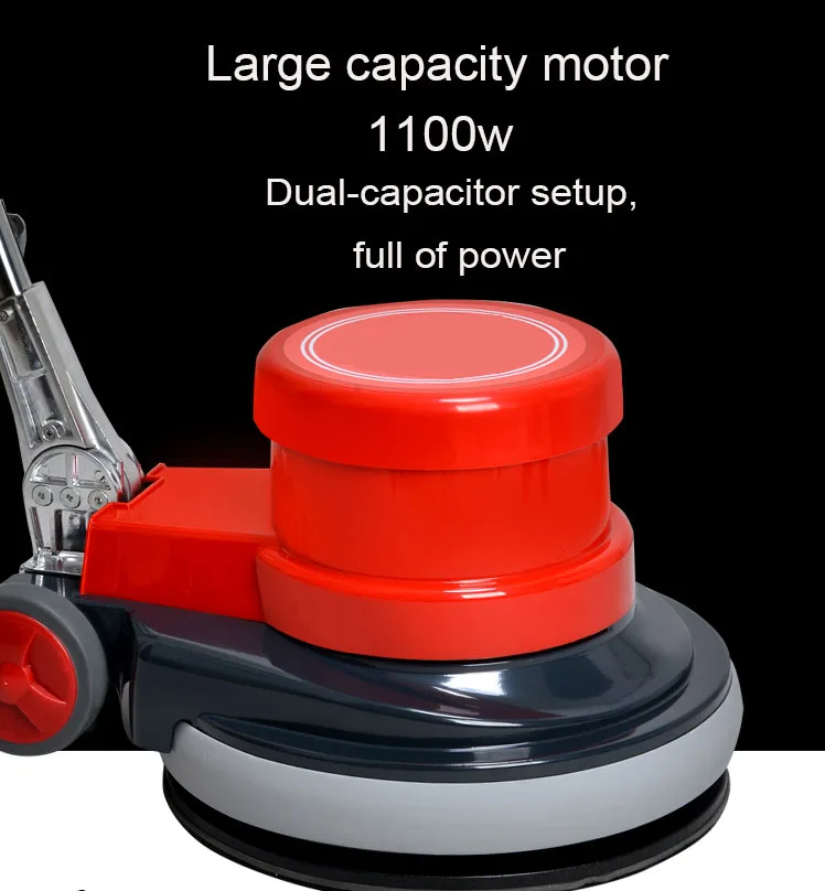 A-005 17in Escova 175rpm Polidor de piso compacto de alta velocidade Purificador de piso de disco único