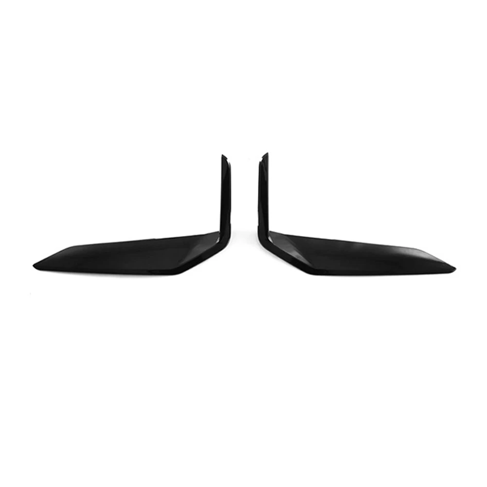 

For BMW X1 U11 2023 2024 Xline Front Bumper Air Vent Splitter Lip Fog Lamp Grille Trim Spare Parts - Black