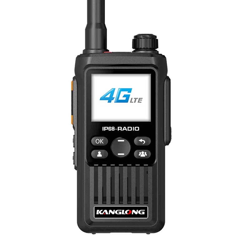 4G POC Waterproof Portable for | IP67 Long Range 5000KM Walkie Talkie with SIM Card 200 Channels