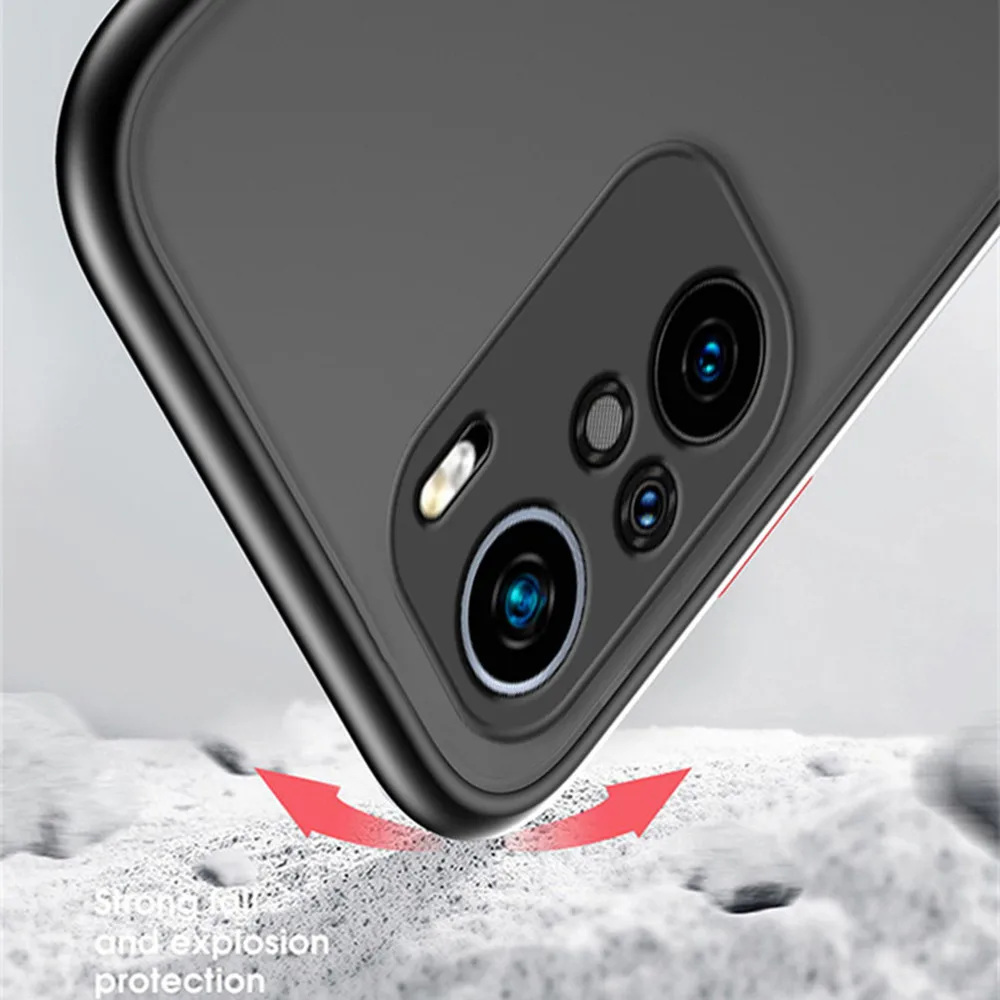 Camera lens Protection Phone Case For Xiaomi Redmi Note 10 9 11 Pro 8 10s 9s 9A 9C Mi 10T 11T Lite Poco X3 M3 Pro F3 Matte Cover