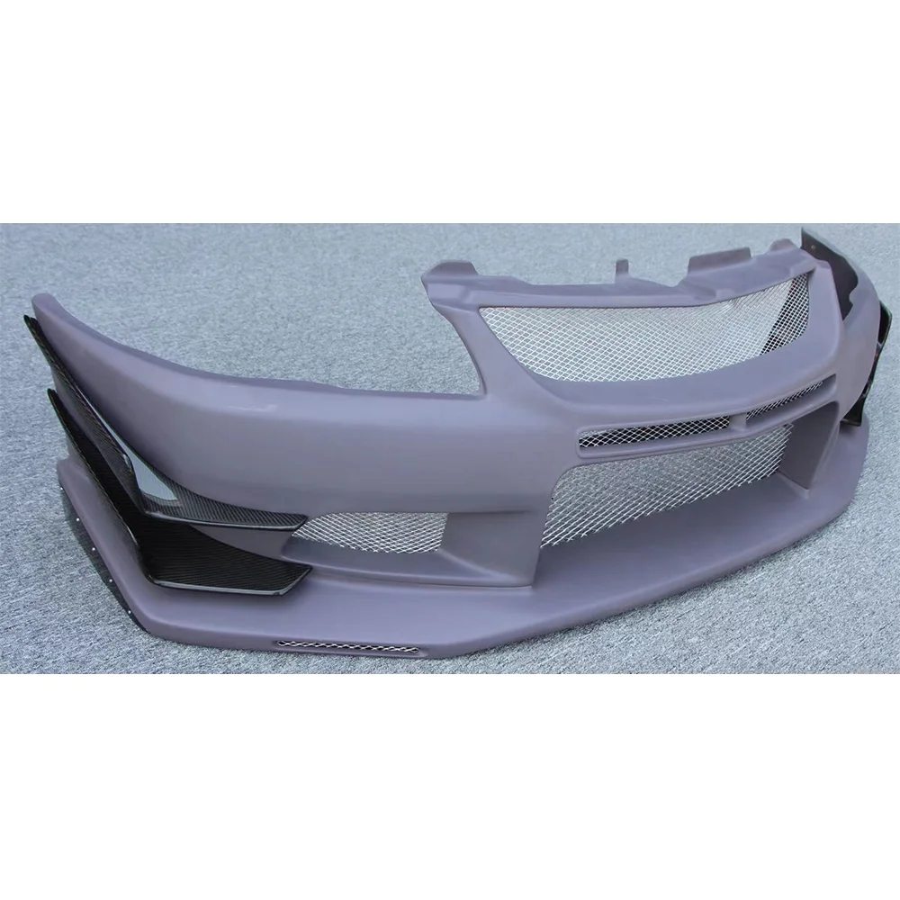 

Body Kit Carbon Fiber Fibre Bodykit Front bumper Diffuser For Mitsubishi EVO 8-9 100% tested well