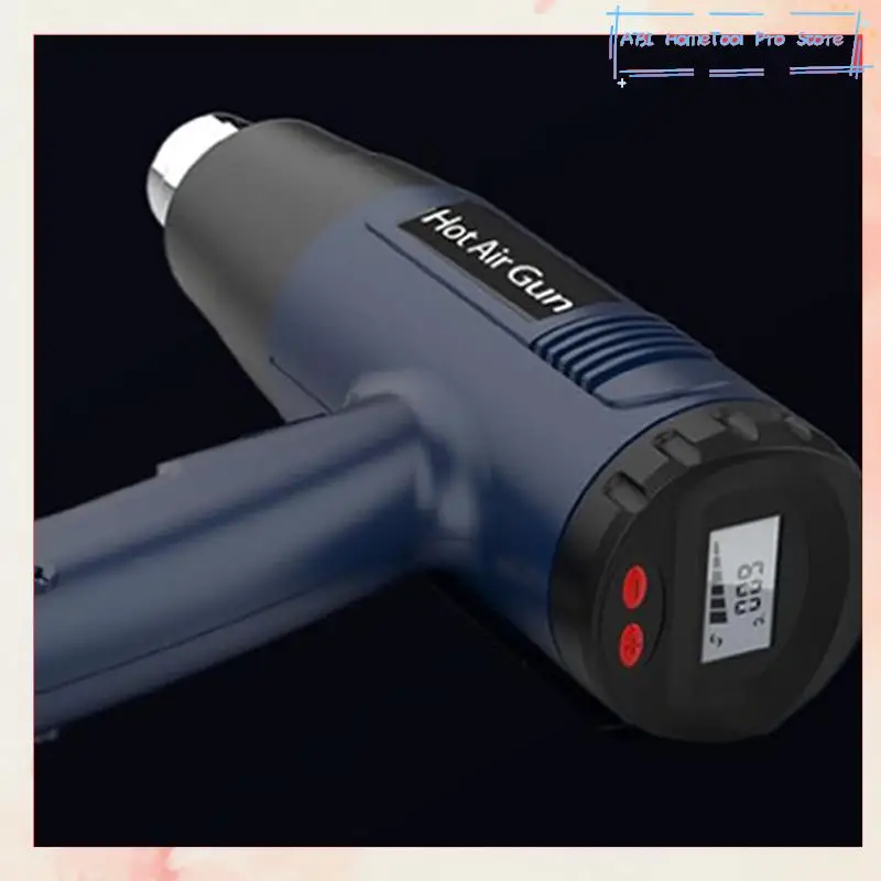 

Air Dryer Digital Display Car Film Heat Gun For Welding Hot Air Machine, Shrink Packaging, Car Film US Plug-A73I