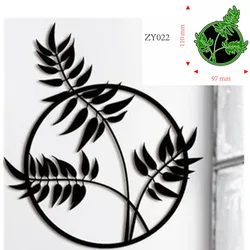 Metal Cutting Dies Grass Decoration Scrapbook Paper Craft Knife Mould Blade Punch Stencils