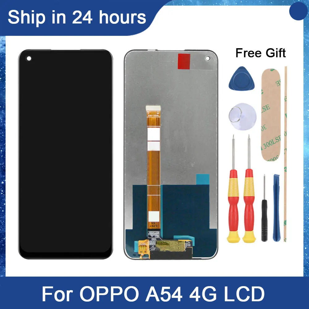 

AiNiCole 6.51'' For Oppo A54 4G CPH2239 LCD Display Touch Screen Digitizer Assembly Oppo A54 5G CPH2195 LCD Screen Replacement