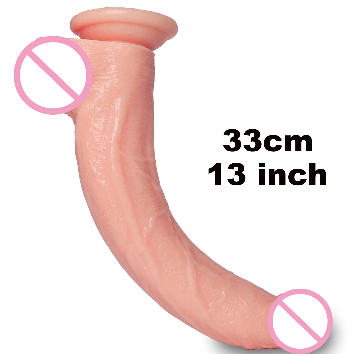 Dildo de geléia realista com ventosa para mulheres, pênis grande, plug anal anal, glande pequena, sem bolas, brinquedos sexuais, 13