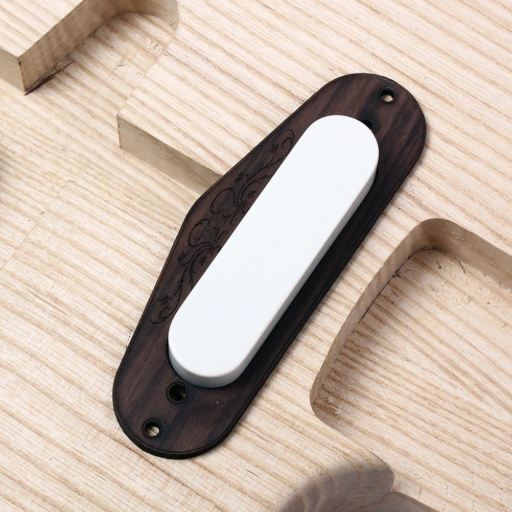 

3Pcs Guitar Pickup Frame Mounting Ring Single Coil Pickup Ring Flat Humbucker Inner Hole 18mm for Electric Guitar