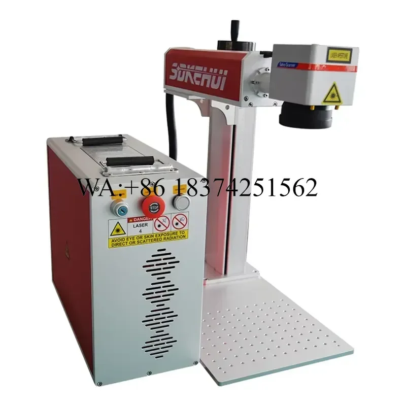 Wmwmnu for Mopa M7 3D Fiber Engraving Marking 20W 30W 50W 70W 100W with Rotary for Jewelry