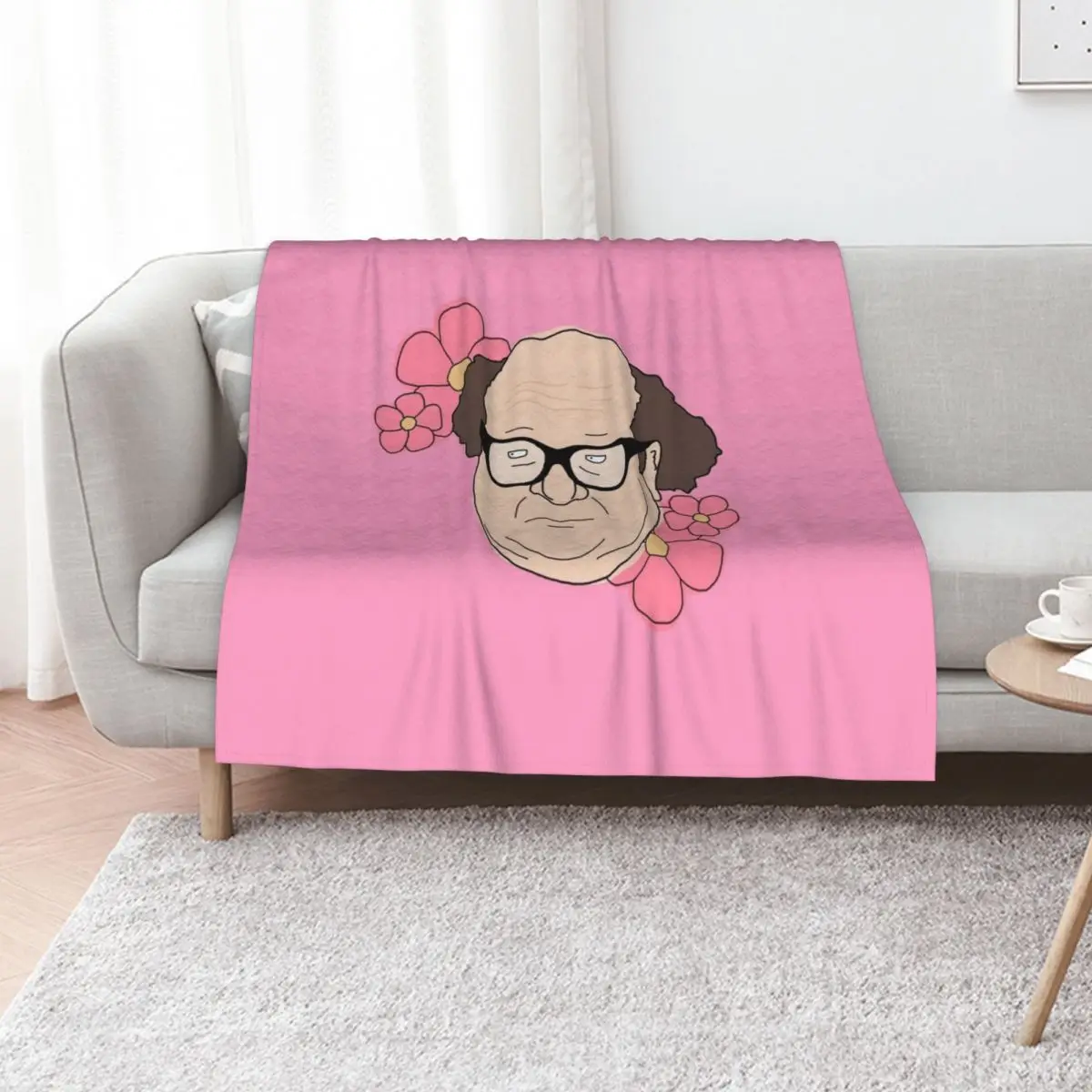 Daddy Devito Throw Blanket Foldable Soft Warm Blanket for Outdoor Use