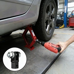 Scissor Jack Adapter Jacks Lift Part Equipment Wrench Tool For 1/2 Inch Drive Socket Off Road 4x4 Car Accessories Auto Universal