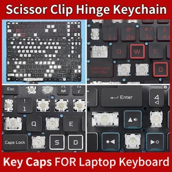 Capuchon de clé de remplacement Keycap et pince à ciseaux et charnière pour Acer Nitro 5 AN515-54 AN515-43 AN515-44 AN515-55 AN517-51 52 AN715-51