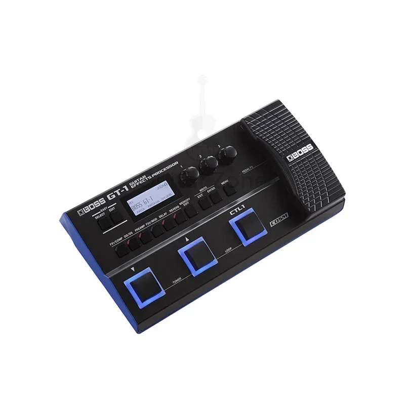 GT-1 Multi-Effect Guitar & Bass Pedal, Professional Comprehensive Effects Processor, with Multiple Effects, Easy Operation,