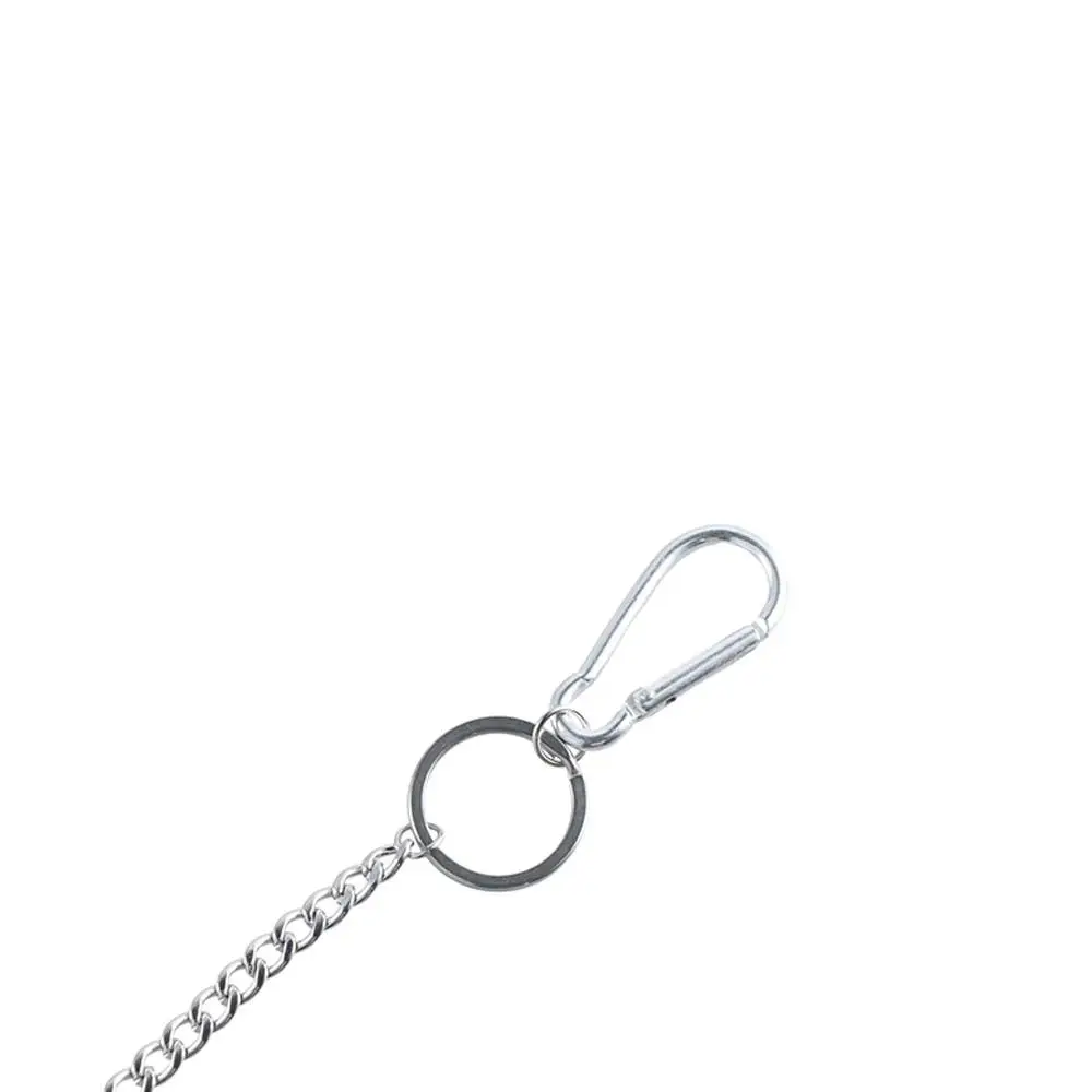 Perhiasan Unisex Street Metal Cincin Besar Rantai Kunci Stainless Steel Rantai Celana Rantai Dompet Rantai Sabuk