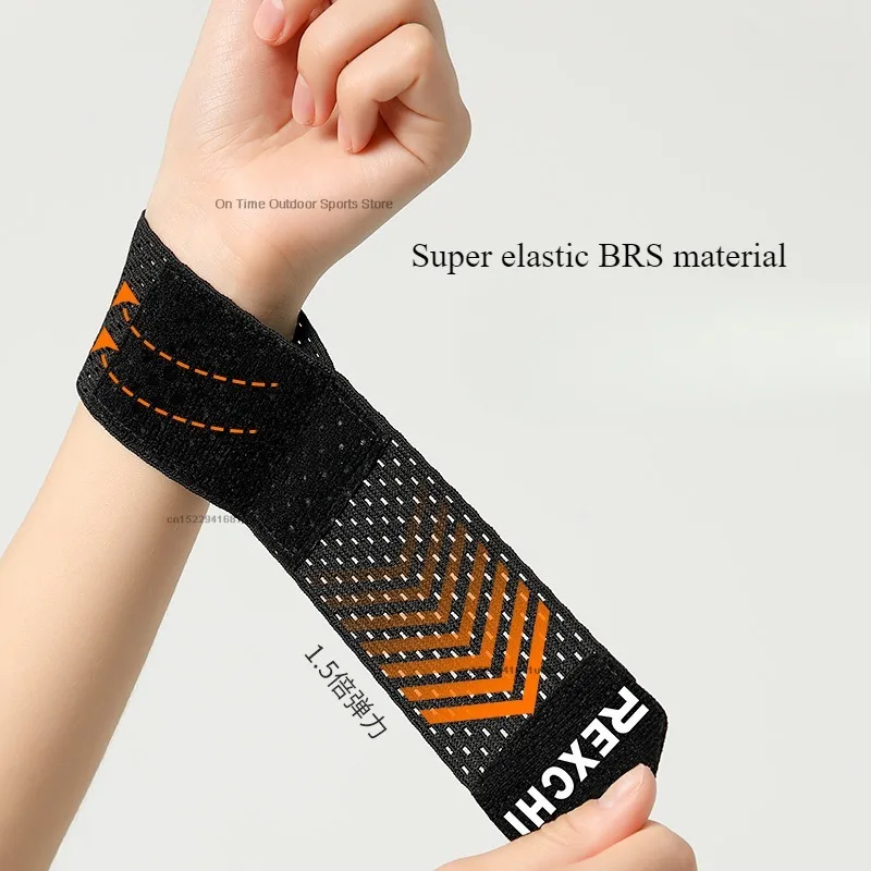 1Pcs New Wrist Strap for Weightlifting Fitness Wrist Protector for Dumbbells Straps Gym Wrist Sweatband for Football Basketball