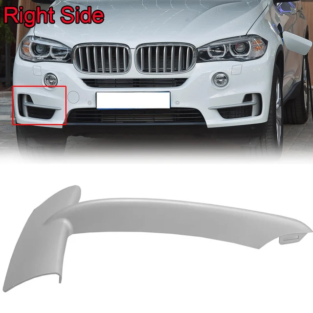 Car Right Front Bumper Grille Grill Trim Bumper Lower Grille Trim Cover 1117303113,51117303114 for BMW X5 F15