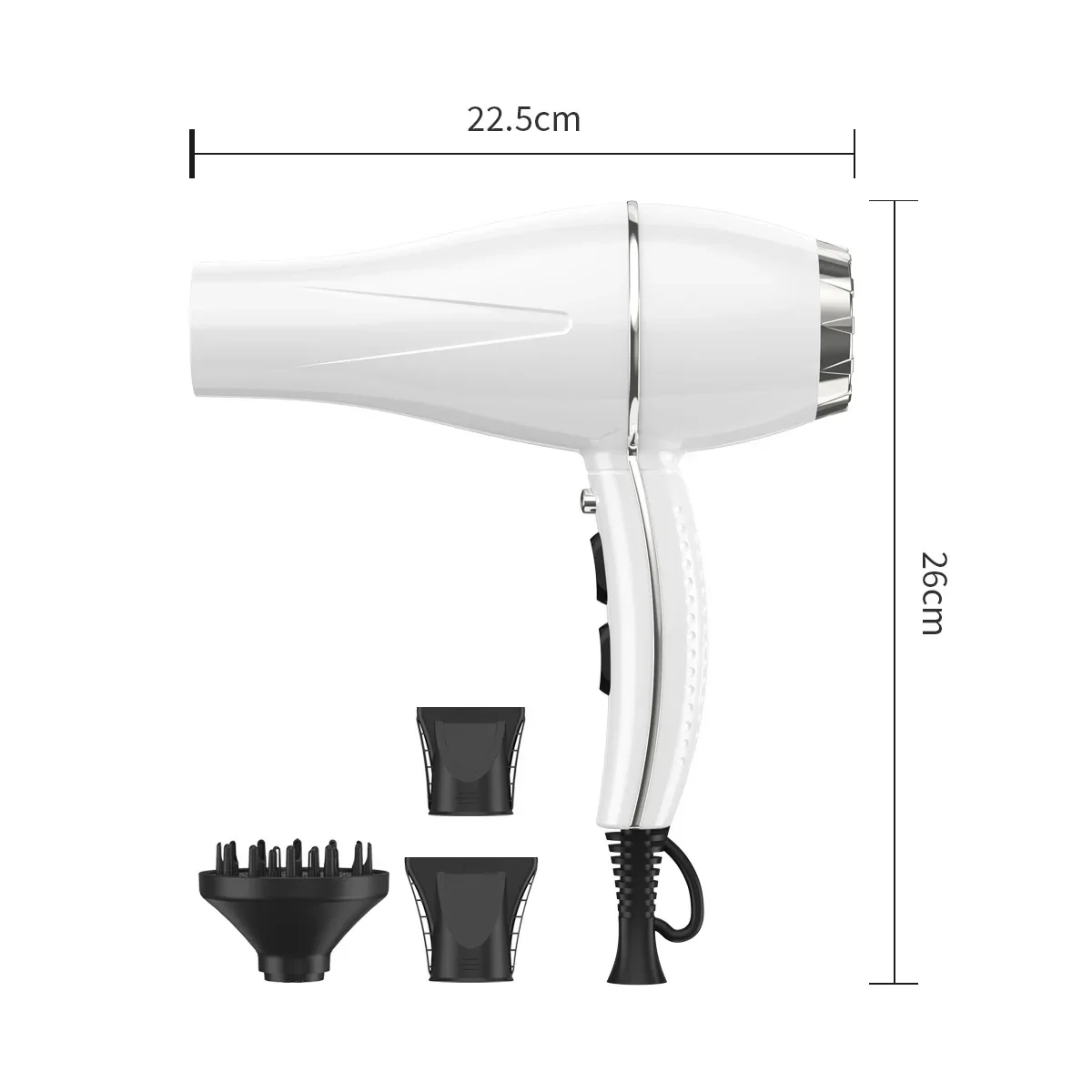 Professional Hair Salon Special Hair Dryer Large Blowing Force of 2300w High power Constant Temperature Negative Ion Hair Dryer