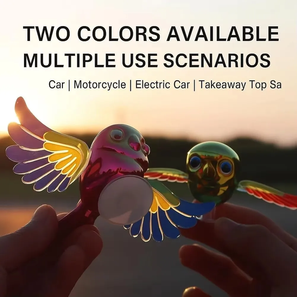 زخرفة السيارة الداخلية دراجة نارية معلقة الديكور الإبداعية تحلق مقلد سرعة الطيور يتجاوز 30 ميل الأجنحة سوف رفرف