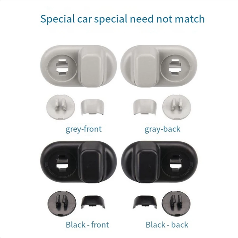 

Compact Rear Sun Visor Fixing Hooks Accessories 51167373859 For BMW Mini F54 F55 F56 F60 2015-2020 Black