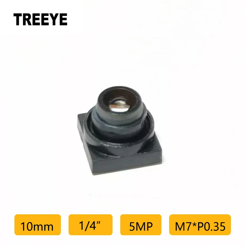 

HD 5,0-мегапиксельный объектив 10 мм Объектив для камеры HD с креплением M7 650 нм ИК-фильтр Распознавание лиц Контроль доступа Объектив сканирования штрих-кода робота