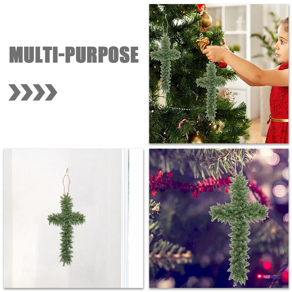 

4Pcs DIY Cross Shaped Metal Wreath Form Indoor Outdoor Garden Porch Party Decoration Sturdy Wall Mounted Design