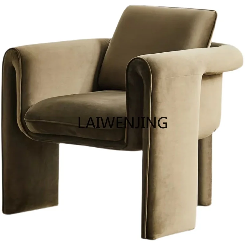 

MJY Nordic single medieval sofa chair leisure hotel homestay small sofa light luxury computer chair