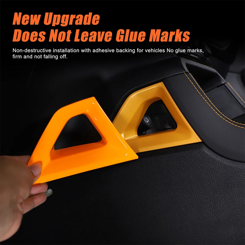 

For Ford Ranger 2023-2025 Car Center Console Shifter Panle Compartment Side Frame Cover Trim Sticker Interior Car Accessories