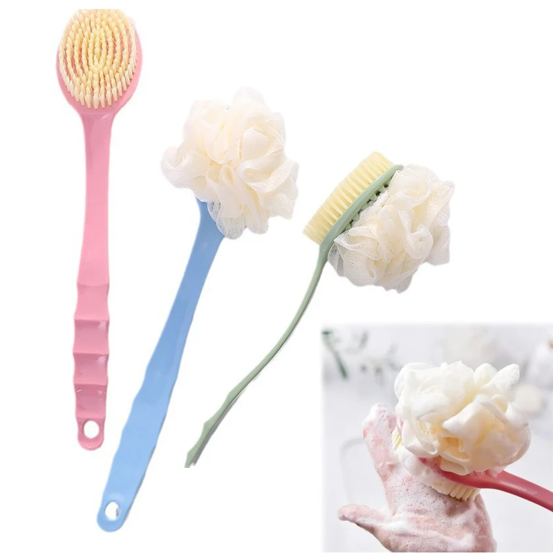 1PCS 2-in-1 bath brush, gentle exfoliating body brush, bathroom shower cleaning tool