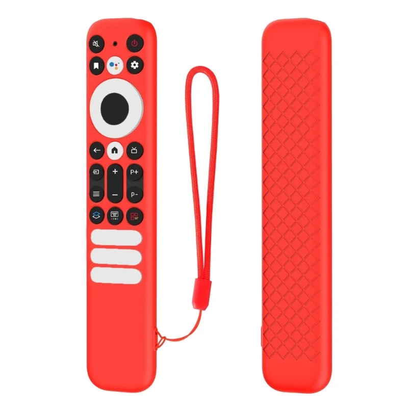 Luva silicone para controle remoto RC902V 802NU1, capa pele para proteção aprimorada proteção aderência