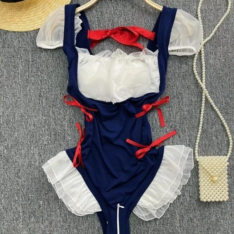 Renda até roupas secretas femininas finas pijamas halter pescoço sem costas pijamas pura lingerie erótica sexy a linha mini vestido preto