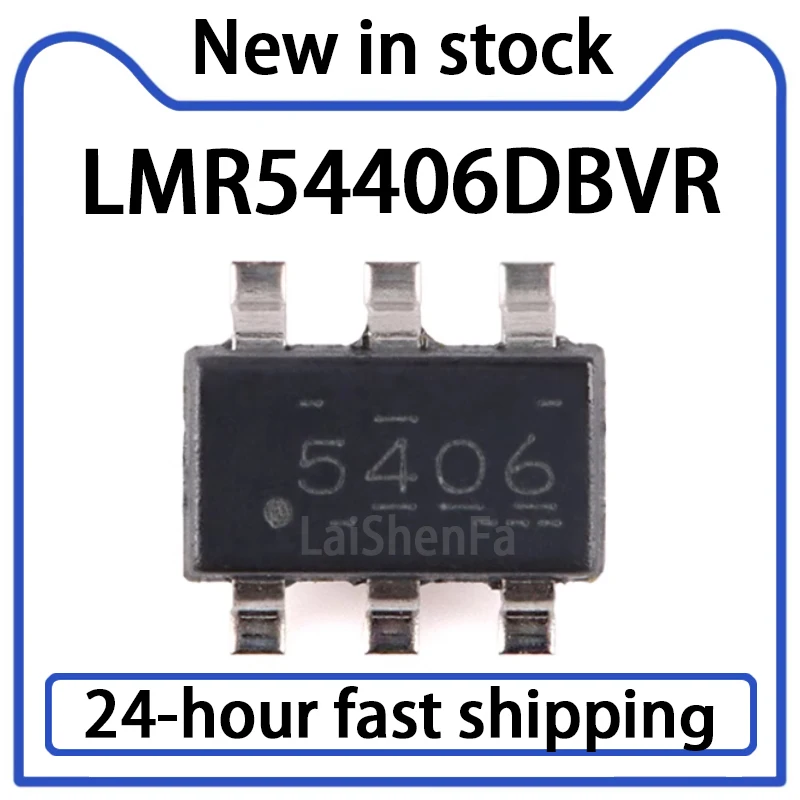 5PCS LMR54406DBVR SOT-23-6 4V To 36V Input 0.6A Synchronous Buck Power Converter in Stock