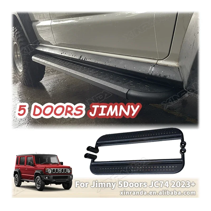 For Jimny JC74 Side Step Side Bar Running Boards for Suzuki Jimny JC74 5 Doors 4-door other Exterior Accessories