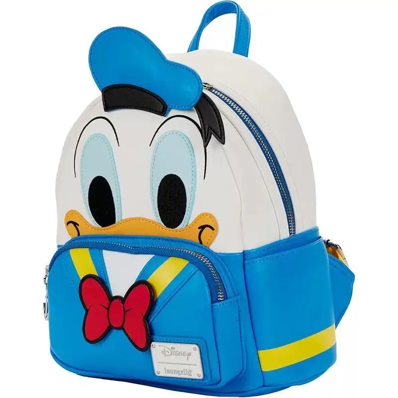 

Cute Loungefly Disney Donald Duck Mini Backpack Cute Cartoon Children'S Backpack Girl Gift Outdoor Leisure Bag