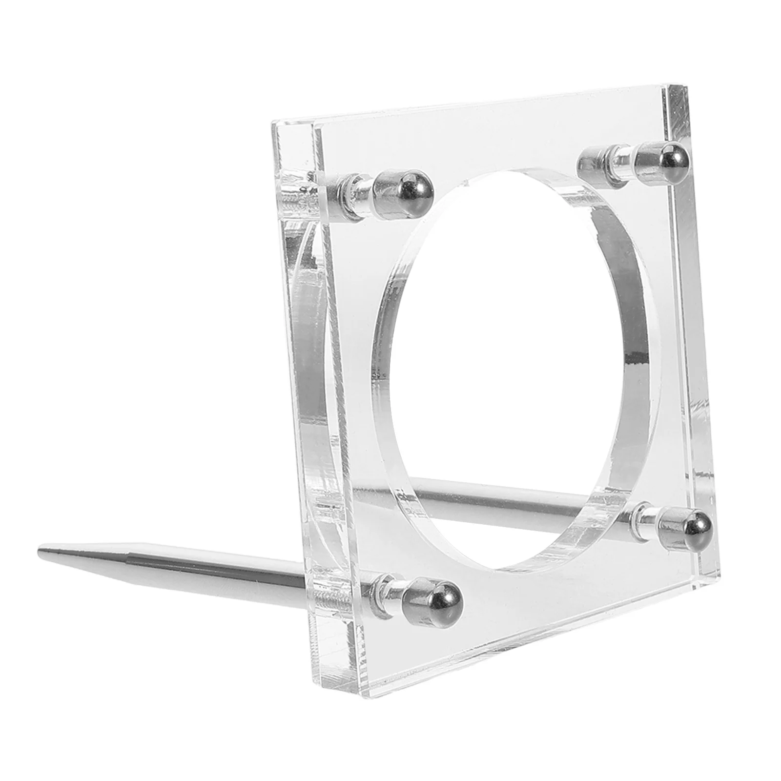 Coin Display Stand Box 60 Mm Inner Diameter Elegant Organizer for Collectors Storage Case Commemorative Coin Display