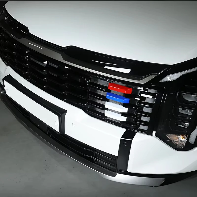 Passend für Kia Sportage NQ5 2026 LHD RHD 4/3-teilige ABS-Frontgrill-Verkleidung, Außendekoration, Autozubehör – Detail 4