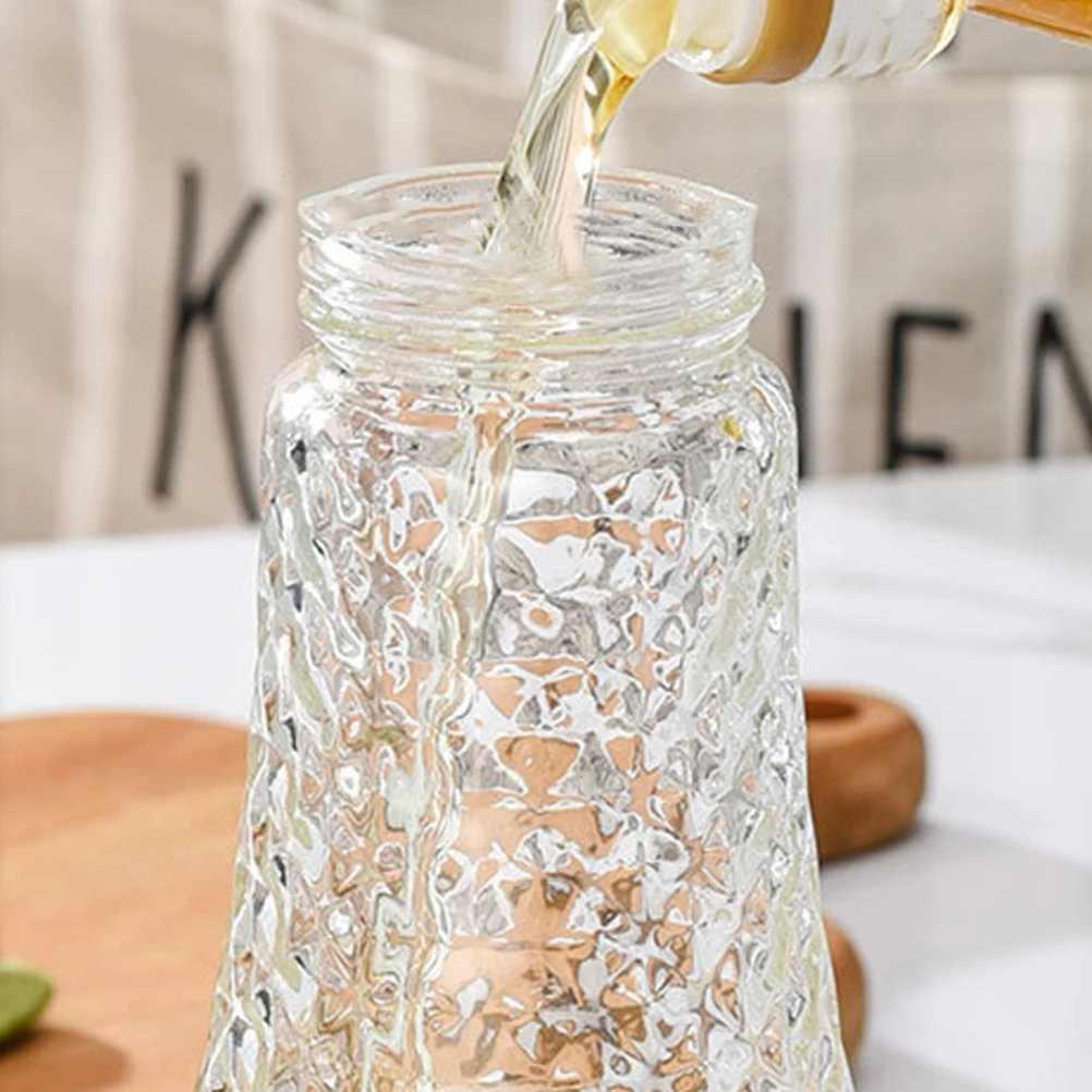 

Premium Glass Oil Spray Bottle Stainless Steel Easy Clean Long Lasting Design Olive Oil Dispenser for Baking Bbq